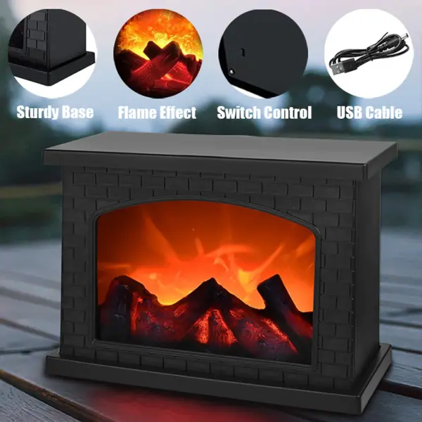 Fireplace features