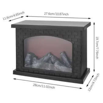 Fireplace size