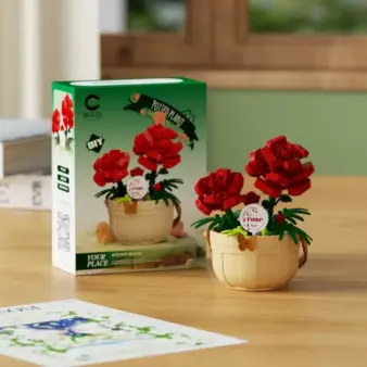 Floral Basket Building Blocks