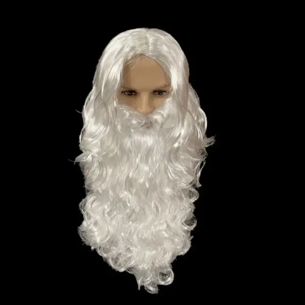 Funny Santa Claus Wig and Beard Set santa 4