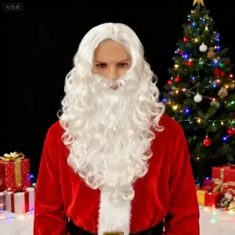 Funny Santa Claus Wig and Beard Set santa2