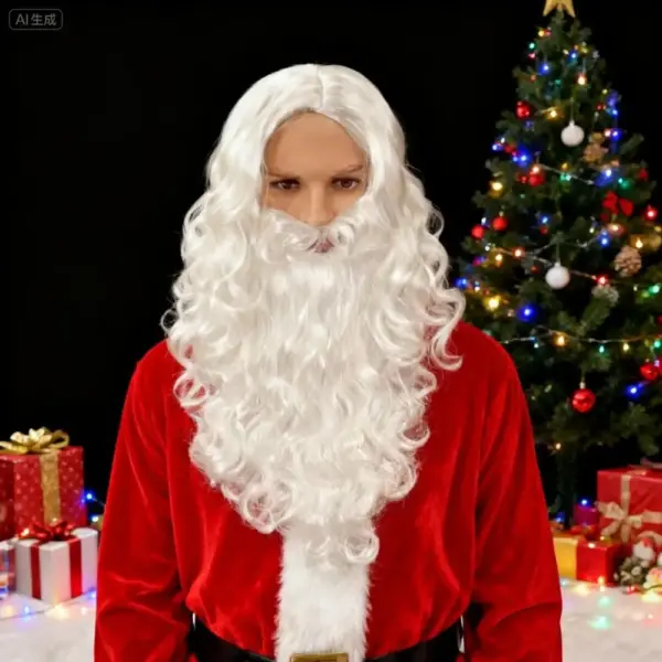 Funny Santa Claus Wig and Beard Set santa2 Funny Santa Claus Wig and Beard Set santa2