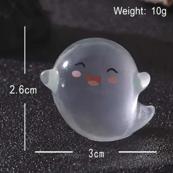 Glow in the Dark Ghost Figure Size