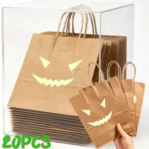 Glow in the Dark Halloween Treat Bags 20pcs