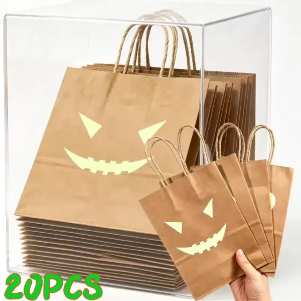 Glow in the Dark Halloween Treat Bags 20pcs