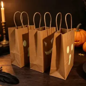 Glow in the Dark Halloween Treat Bags 3 pcs