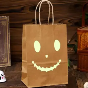 Glow in the Dark Halloween Treat Bags style A