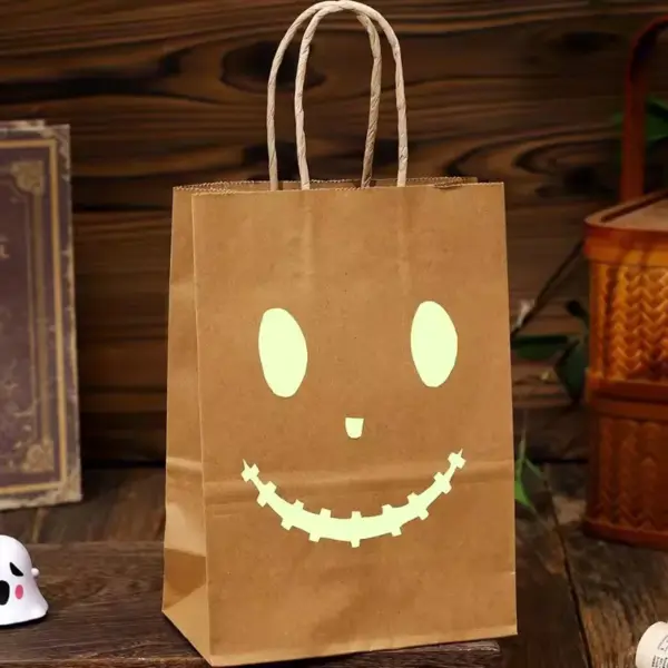 Glow in the Dark Halloween Treat Bags style A
