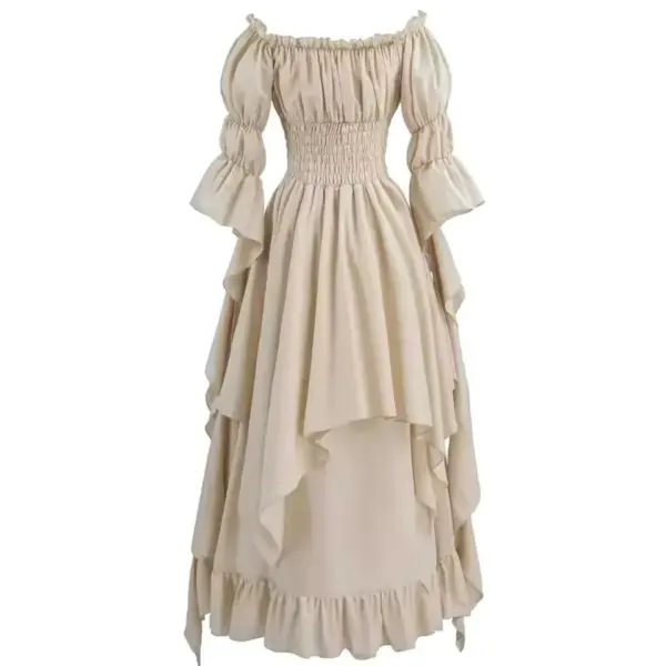 Gothic Renaissance Witch Dress champang
