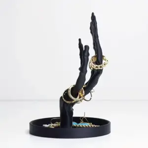 Gothic Skeleton Hand Jewelry Display
