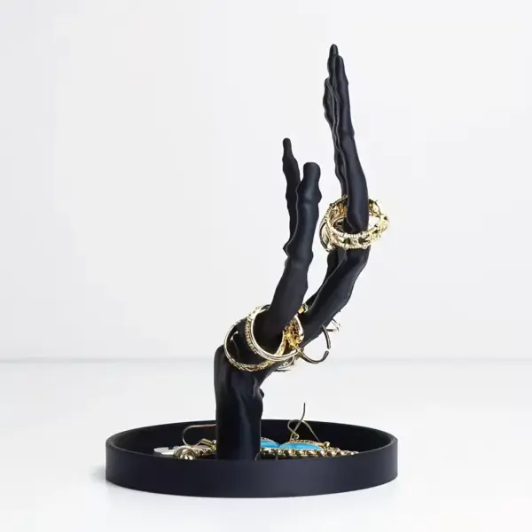 Gothic Skeleton Hand Jewelry Display