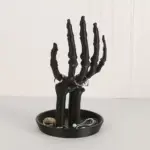 Gothic Skeleton Hand Jewelry Display Stand