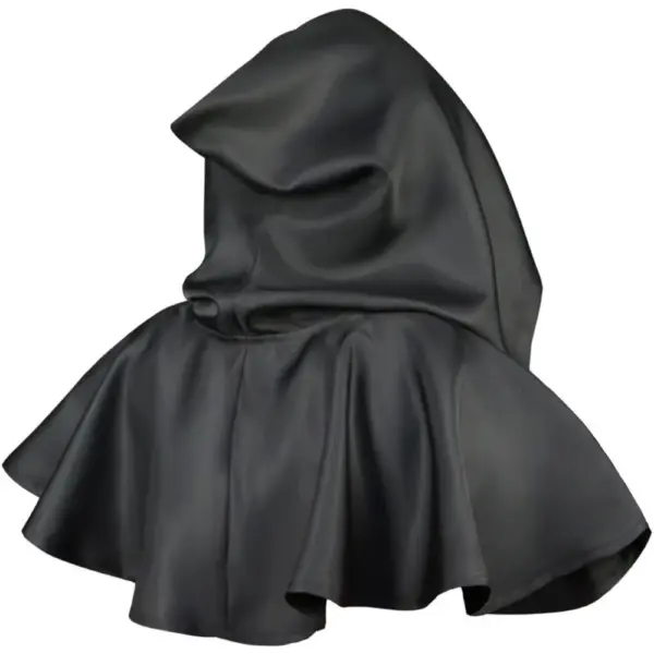 Halloween Death Cloak back black