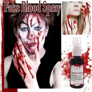 Halloween Fake Blood Makeup Spray for face