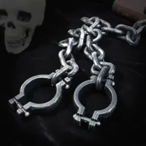 Halloween Fake Chains closeup