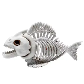 Halloween Fish Skull Bones Decoration right