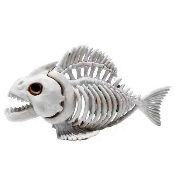 Halloween Fish Skull Bones Decoration right