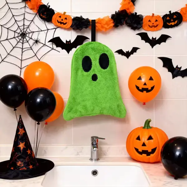 Halloween Hand Towels green