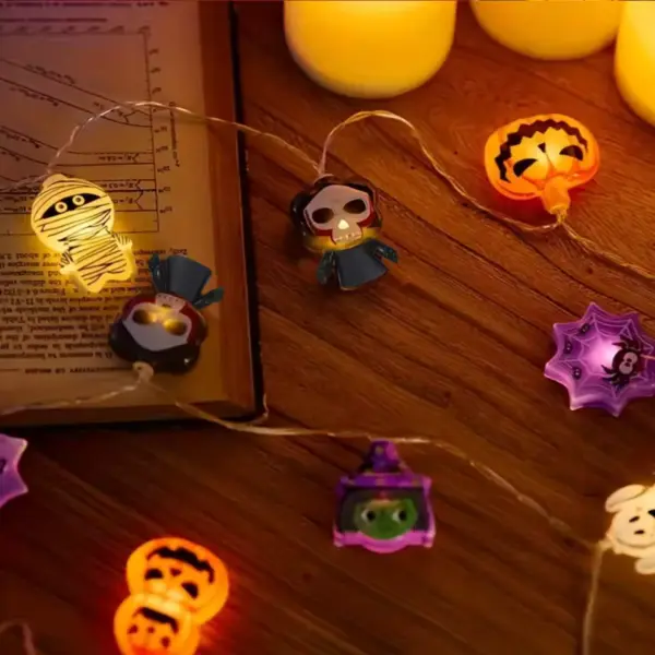 Halloween LED String Lights warm