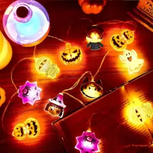 Halloween LED String warm light