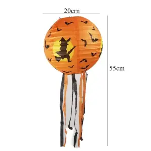 Halloween Paper Lanterns 1 pcs witch