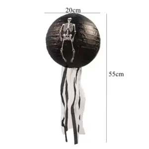 Halloween Paper Lanterns 1pcs Skeleton