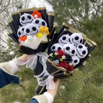 Halloween Plush Bouquet Gift pair