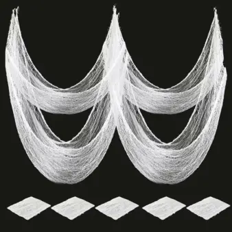 Halloween Scary Gauze Decoration Cloth wall