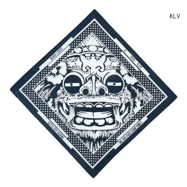 Halloween Skull Scarf Bandana the monster