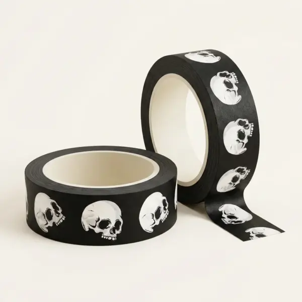 Halloween Skull Washi Tape roll Halloween Skull Washi Tape roll