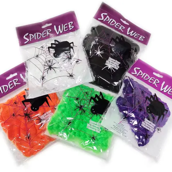 Halloween Spider Web Decoration packet