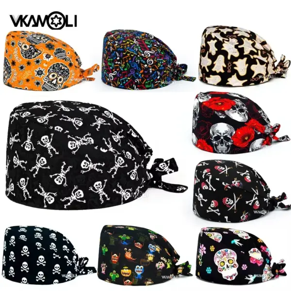 Halloween Surgical Caps for feature