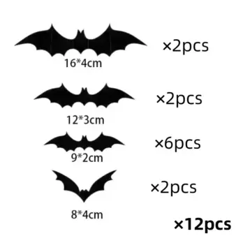 Hanging Bats Halloween Decoration all sizes