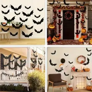 Hanging Bats Halloween Decoration at Home