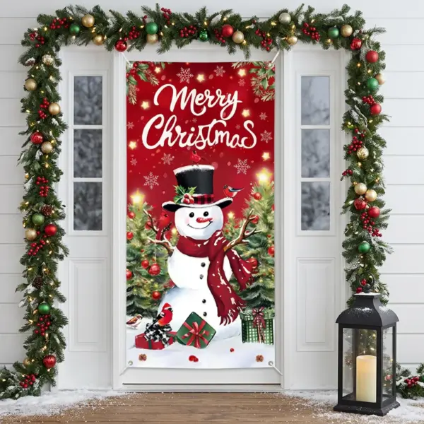 Merry Christmas Door Banner 01