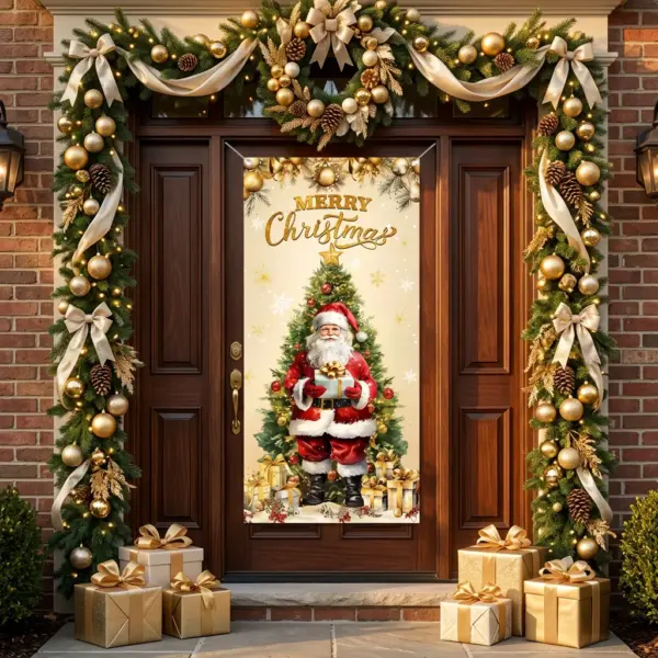 Merry Christmas Door Banner 02