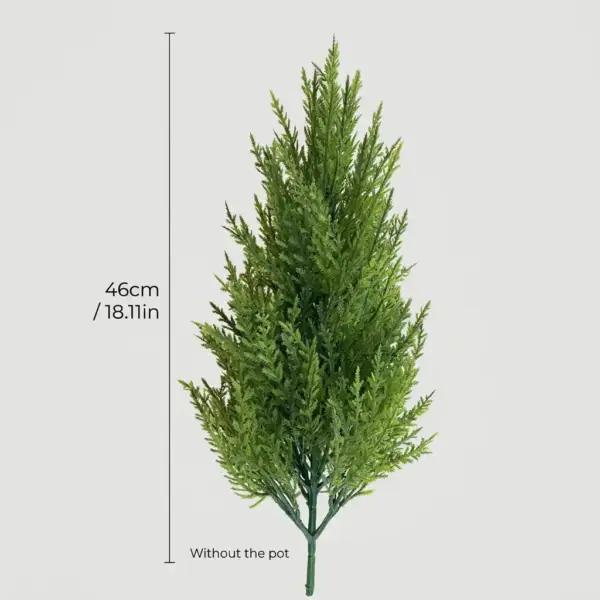 Realistic Faux Cypress Artificial Small Pine Tree for Indoor & Festive Decor guide
