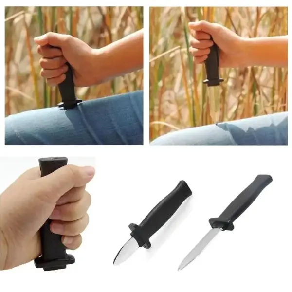 Retractable Trick Knife – Fake Prank Prop with Sliding Blade for Halloween