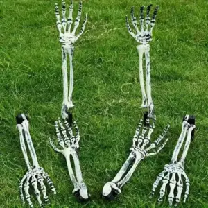 Skeleton Garden Stakes for Halloween Ground Insert
