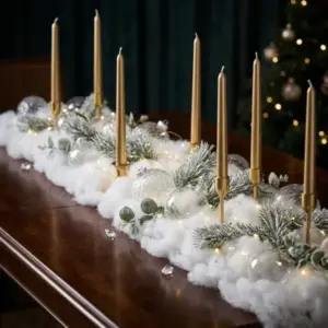Soft Fake Snow Fiber for Christmas Trees 50g