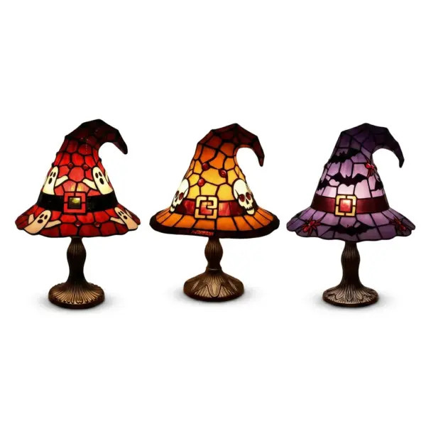 Stained Glass Witch Hat Lamp packs