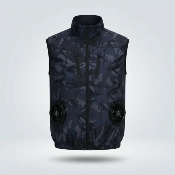 Summer Cooling Fan Vest for High-Temperature Work, Fishing & Outdoor Activitie