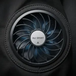 Summer Cooling Fan Vest for High-Temperature Work, Fishing & Outdoor Activitie fan-macro