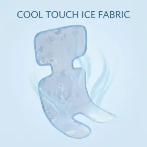 Washable Baby Cooling Summer Seat Pad for Strollers, Car Seats & High Chairs cooling tech