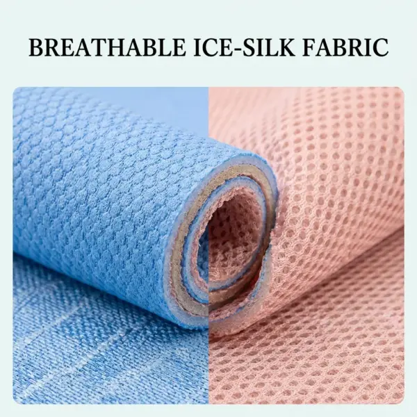 Washable Baby Cooling Summer Seat Pad for Strollers, Car Seats & High Chairs fabric-macro