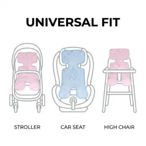 Washable Baby Cooling Summer Seat Pad for Strollers, Car Seats & High Chairs universal fit