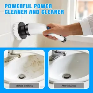 Waterproof Bathroom Cleaning Brush powerful power