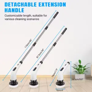 Waterproof Bathroom Cleaning Brush size