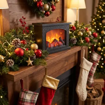 fireplace mantel decor