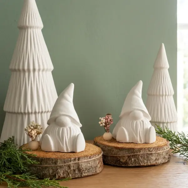 gnome mold decor shelf